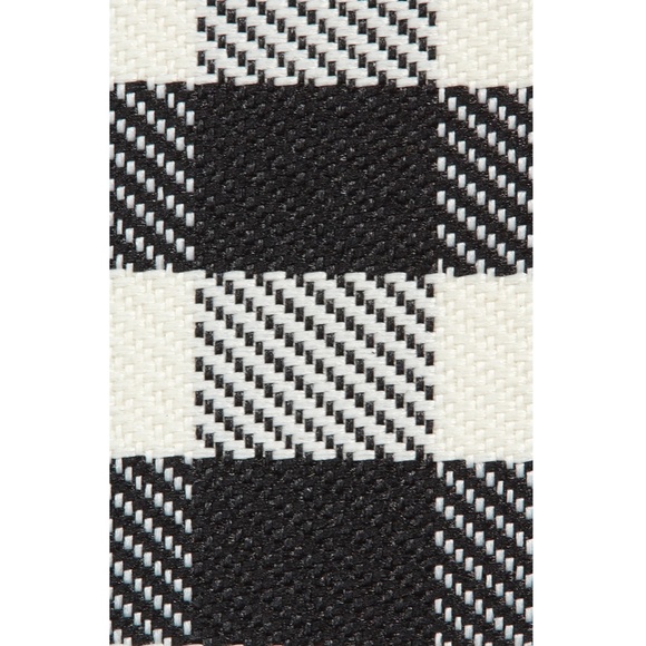 NWT $198 Tory Burch REVERSIBLE Belt in Black Leather and Gingham -Various Sizes! - Picture 4 of 11